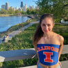 Illinois Fighting Illini Navy Tube Top