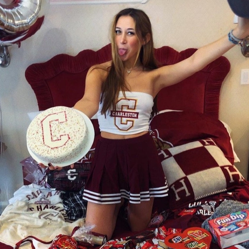 Maroon Tailgate Skirt