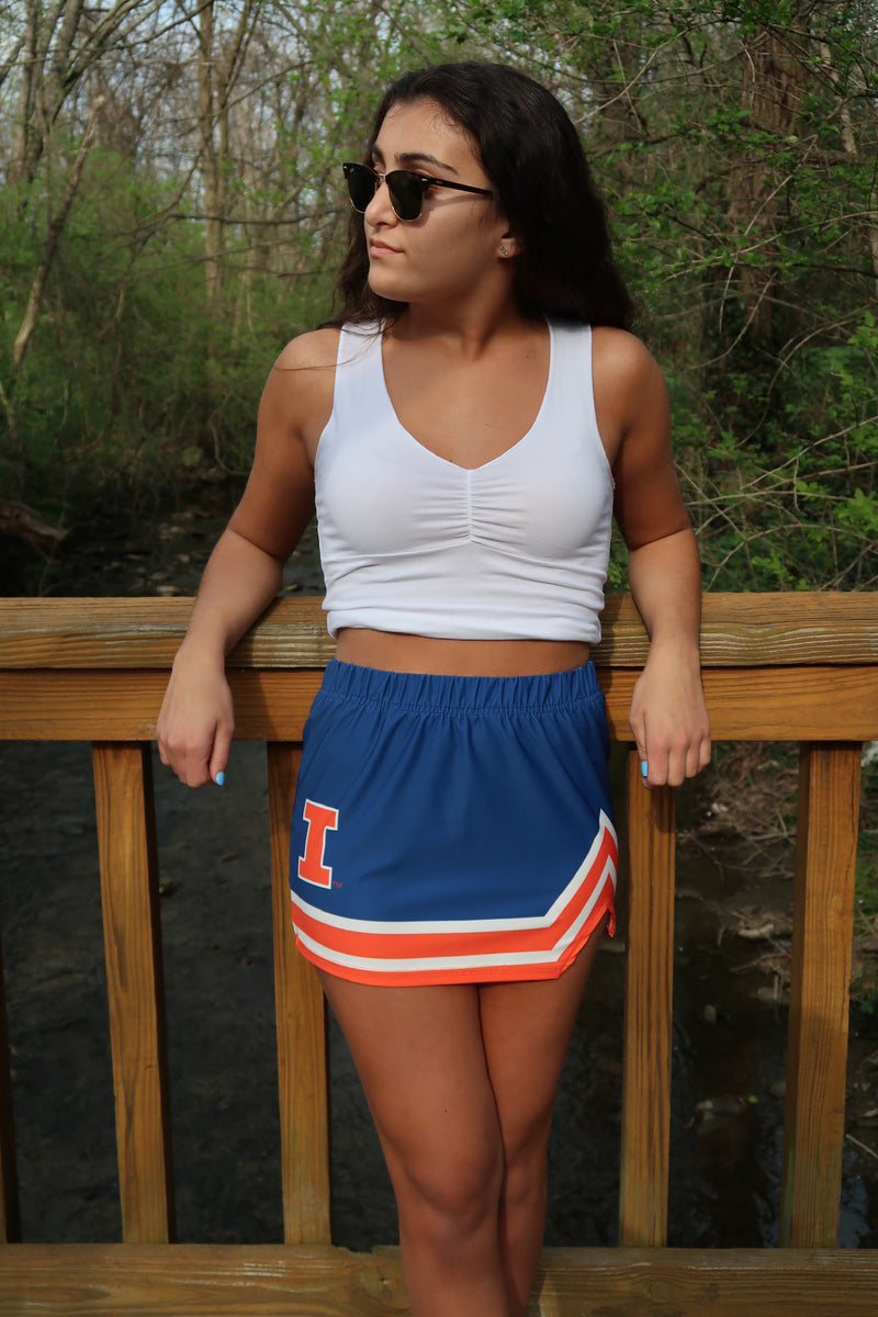 Illinois Fighting Illini Game Day Skirt