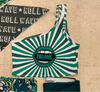Tulane Starburst Lips One Shoulder Top