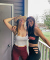 Virginia Tech Lightning One Shoulder Top