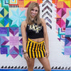 UCF Black Halter Top