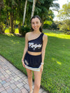 UCF Knights Lightning One Shoulder Top