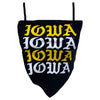 Iowa Hawkeyes Gothic Bandana Top