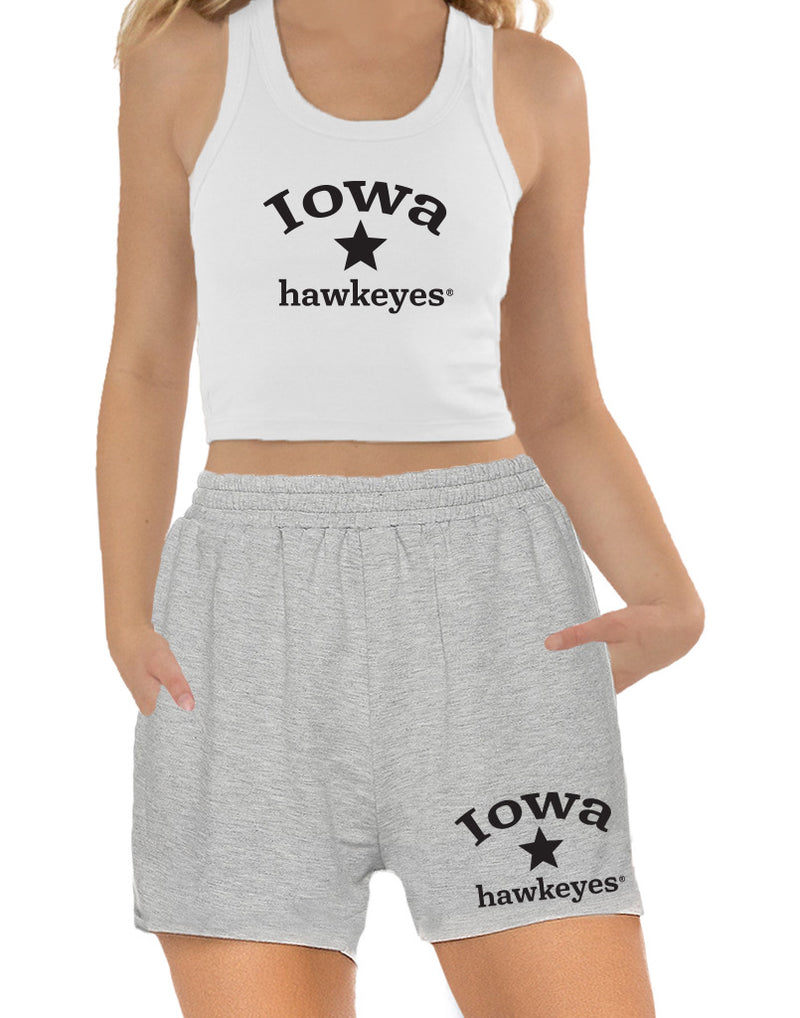 Los Angeles Rams Women's No Sweat Tank Top - Gray