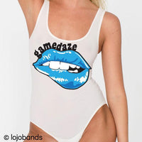 Gamedaze Lips Tank Bodysuit - lo + jo, LLC
