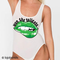 Won the Tailgate Lips Bodysuit