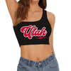 Utah Lightning One Shoulder Top