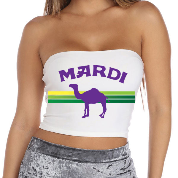 Mardi Camel Tube Top