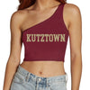 Kutztown Maroon One Shoulder Top