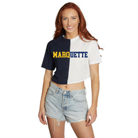 Marquette Split Tee