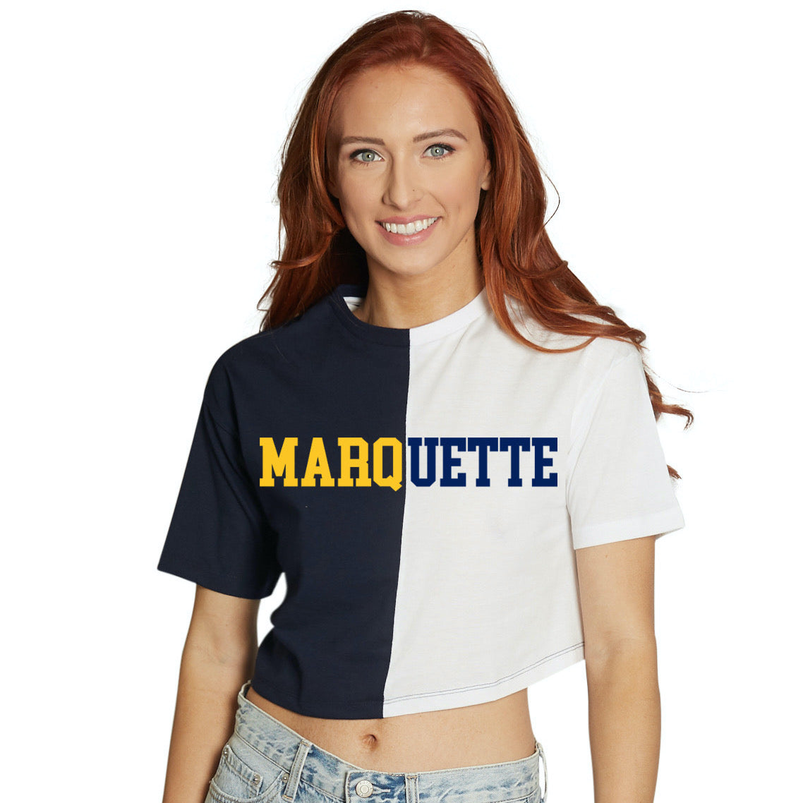 Marquette Split Tee