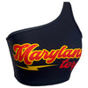 Maryland Terps Lightning One Shoulder Top