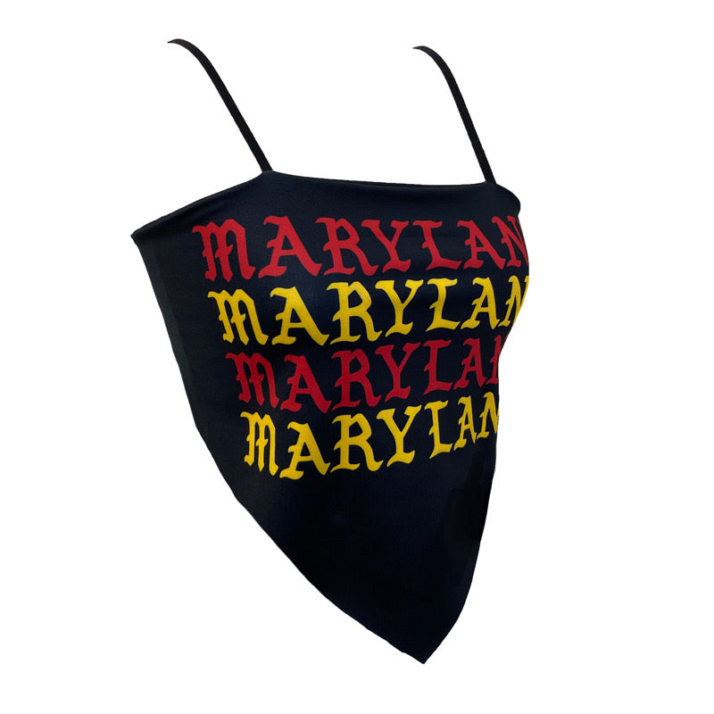 Maryland Terps Gothic Bandana Top