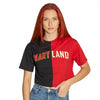 Maryland Terps Split Tee
