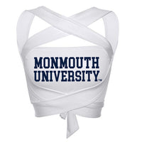Monmouth Hawks White Multi Way Bandeau Top