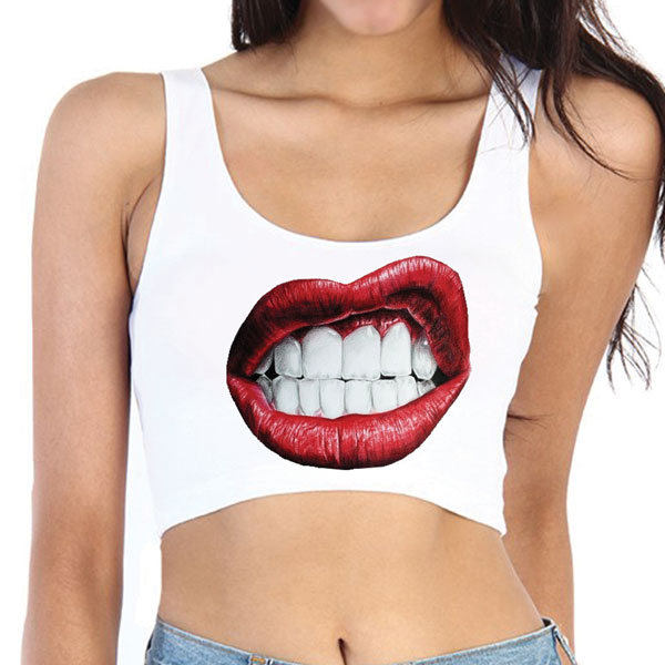 Bite Me Crop Top - lo + jo, LLC