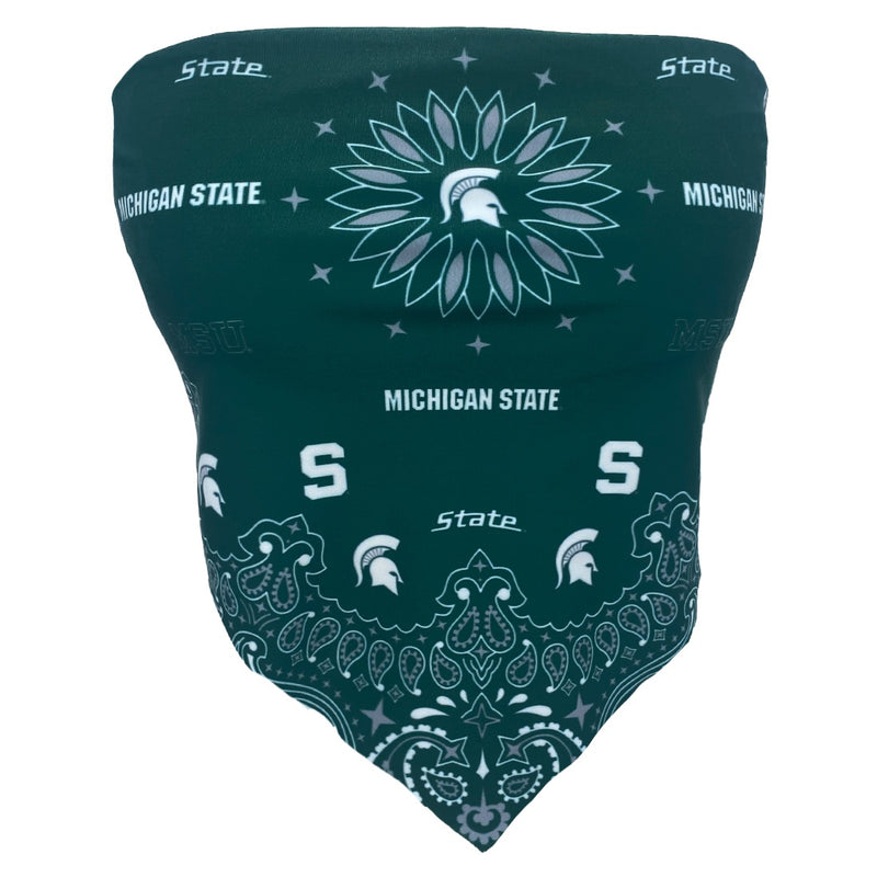 Michigan State Bandana Top