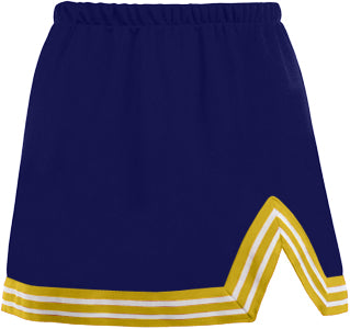 Navy & Yellow V-Cut Tailgate Skirt