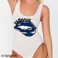 Gamedaze Lips Tank Bodysuit - lo + jo, LLC