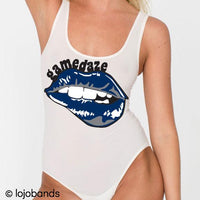 Gamedaze Lips Tank Bodysuit - lo + jo, LLC