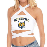 Quinnipiac White Multi Way Bandeau Top