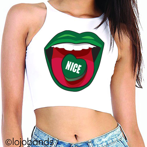 Nice Candy Lips Crop Top