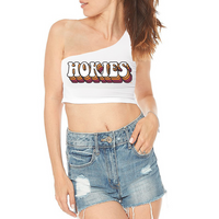 Virginia Tech One Shoulder Top