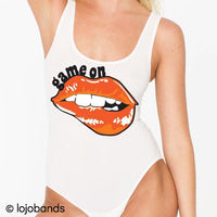 Game On Lips Tank Bodysuit - lo + jo, LLC