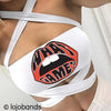 What Game White Multiway Bandeau