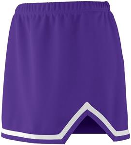 Purple & White V-Cut Tailgate Skirt