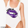 Game On Lips Tank Bodysuit - lo + jo, LLC