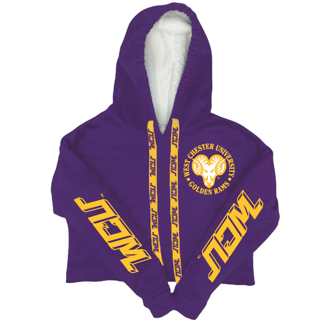 West Chester University Varsity Furry Hoodie