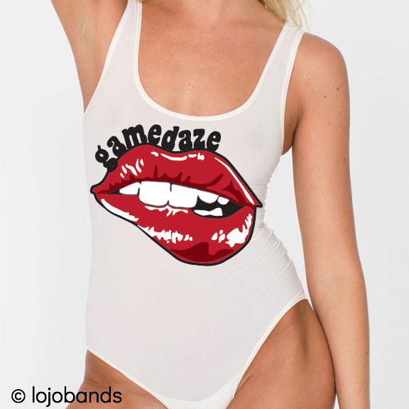 Gamedaze Lips Tank Bodysuit - lo + jo, LLC