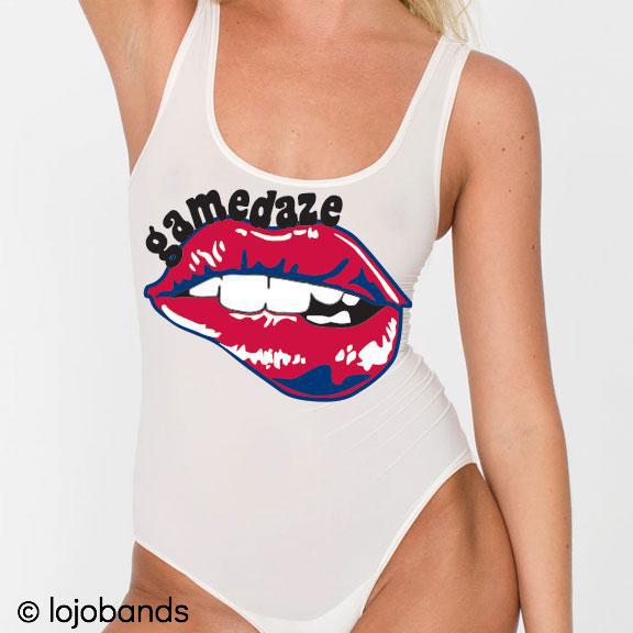 Gamedaze Lips Tank Bodysuit - lo + jo, LLC