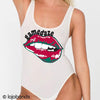 Gamedaze Lips Tank Bodysuit - lo + jo, LLC