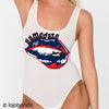 Gamedaze Lips Tank Bodysuit - lo + jo, LLC