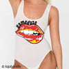 Gamedaze Lips Tank Bodysuit - lo + jo, LLC