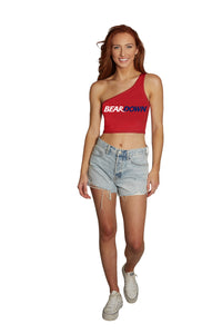 University of Arizona Red One Shoulder Top