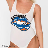 Gamedaze Lips Tank Bodysuit - lo + jo, LLC