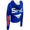 SMU Mustangs Varsity Furry Hoodie