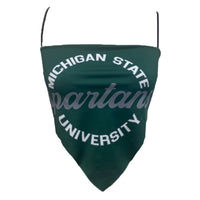 Michigan State Strap Bandana Top