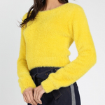 Yellow Knit Sweater