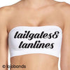 Tailgates and Tanlines White Bandeau Top