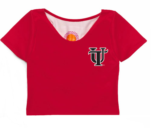 Tampa Spartans Red Babydoll Tee