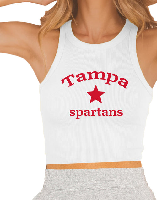 Tampa Spartans Tank Top & Sweat Shorts