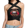 Maryland Terps Black Multi Way Bandeau Top