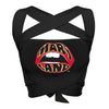 Maryland Terps Black Multi Way Bandeau Top