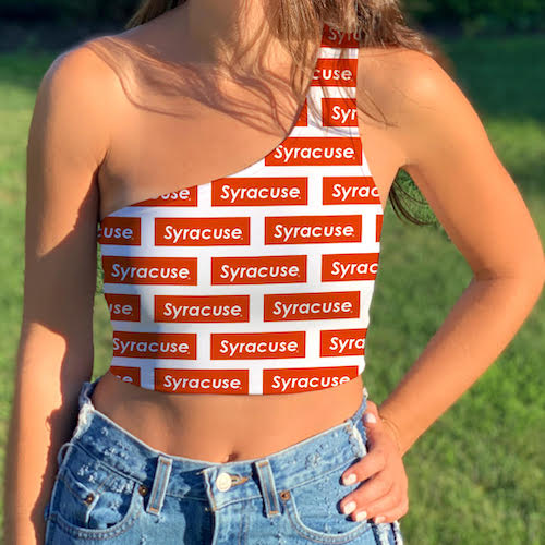 Syracuse Block One Shoulder Top