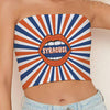 Syracuse Starburst Lips Tube Top
